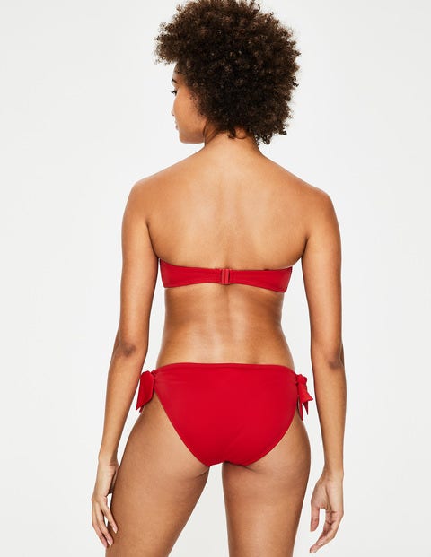 Capri Bikini Bottoms - Fuchsia/Tomato Red Capri Bikini Bottoms - Fuchsia/Tomato Red