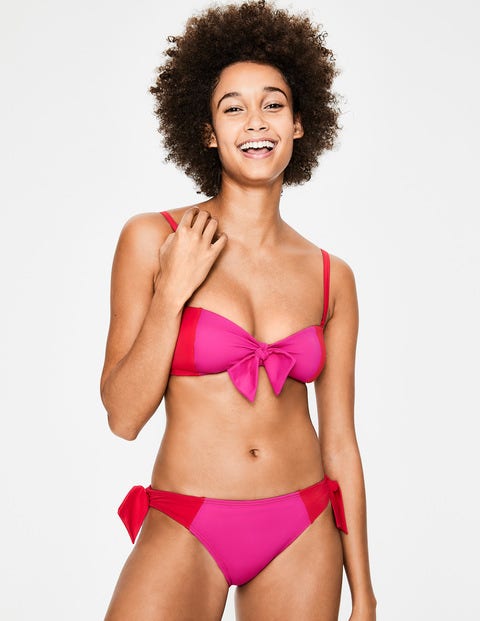 Capri Bikini Top - Fuchsia/Tomato Red Capri Bikini Top - Fuchsia/Tomato Red
