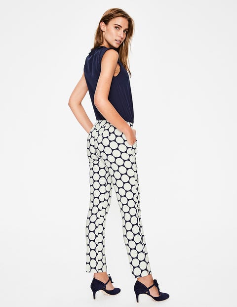 Richmond 7/8 Pants - Navy and Ivory, Brand Spot Richmond 7/8 Pants - Navy and Ivory, Brand Spot