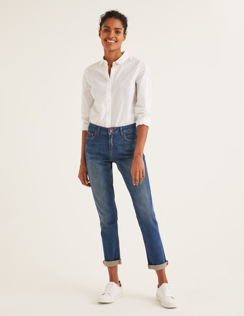 Cavendish Girlfriend-Jeans - Dark Vintage Denim Cavendish Girlfriend-Jeans - Dark Vintage Denim