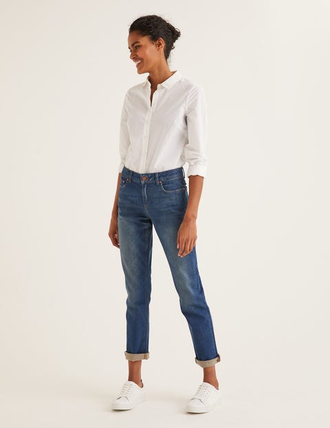 Cavendish Girlfriend-Jeans - Dark Vintage Denim Cavendish Girlfriend-Jeans - Dark Vintage Denim