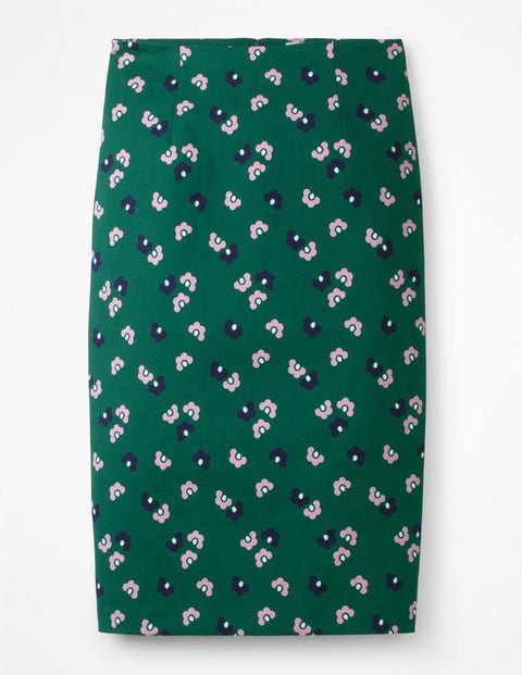 Richmond Pencil Skirt - Woodland Green. Daisy Cloud Richmond Pencil Skirt - Woodland Green. Daisy Cloud