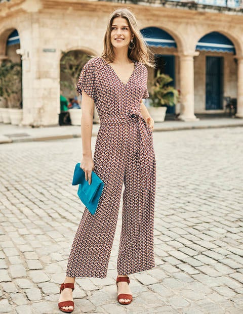 Romilly Jumpsuit - Navy, Daisy Geo Romilly Jumpsuit - Navy, Daisy Geo