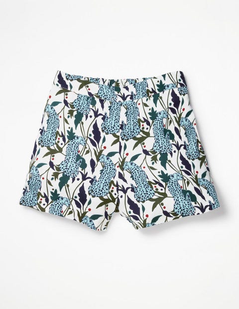 Sierra Shorts - Ivory, Jungle Cheetah Sierra Shorts - Ivory, Jungle Cheetah