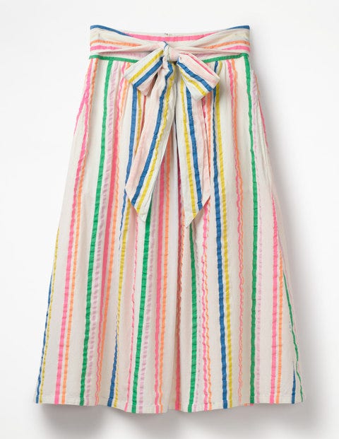 Cathy Midi Skirt - Fluro Stripe Cathy Midi Skirt - Fluro Stripe