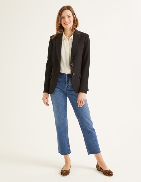 Wharton Ponte-Blazer - Schwarz Wharton Ponte-Blazer - Schwarz