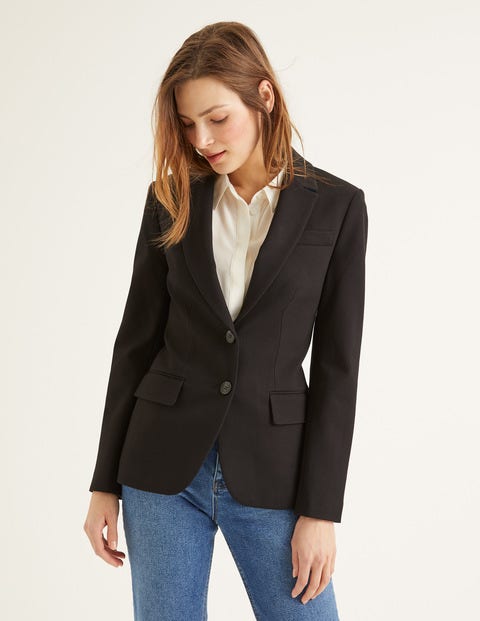 Wharton Ponte-Blazer - Schwarz Wharton Ponte-Blazer - Schwarz