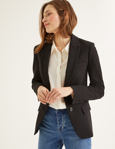 Wharton Ponte-Blazer - Schwarz Wharton Ponte-Blazer - Schwarz
