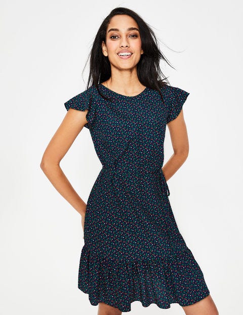 Cynthia Dress - Navy, Cherry Picking Cynthia Dress - Navy, Cherry Picking