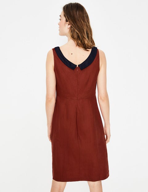 Imelda Linen Dress - Conker Imelda Linen Dress - Conker