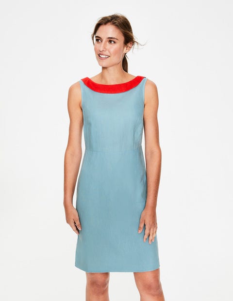 Imelda Linen Dress - Heron Blue Imelda Linen Dress - Heron Blue