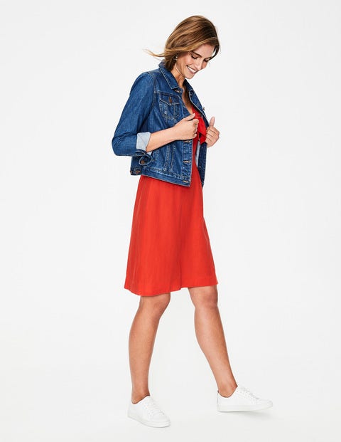 Julia Linen Dress - Red Pop Julia Linen Dress - Red Pop