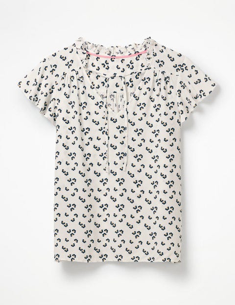 Angelica Top - Ivory Daisy Cloud Angelica Top - Ivory Daisy Cloud