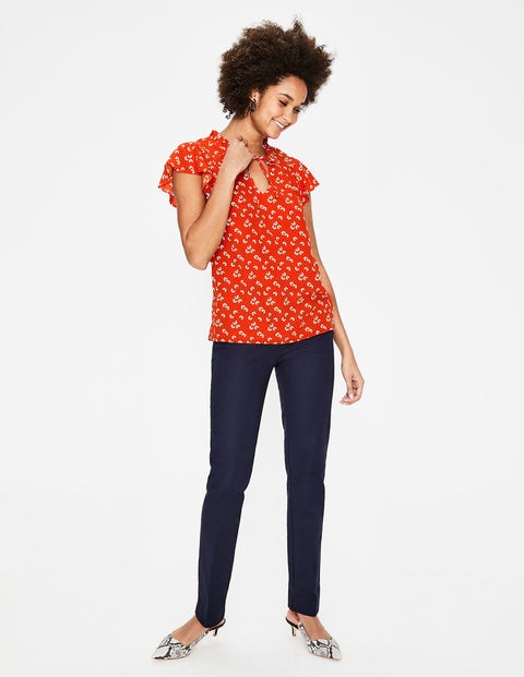 Angelica Top - Red Pop Daisy Cloud Angelica Top - Red Pop Daisy Cloud