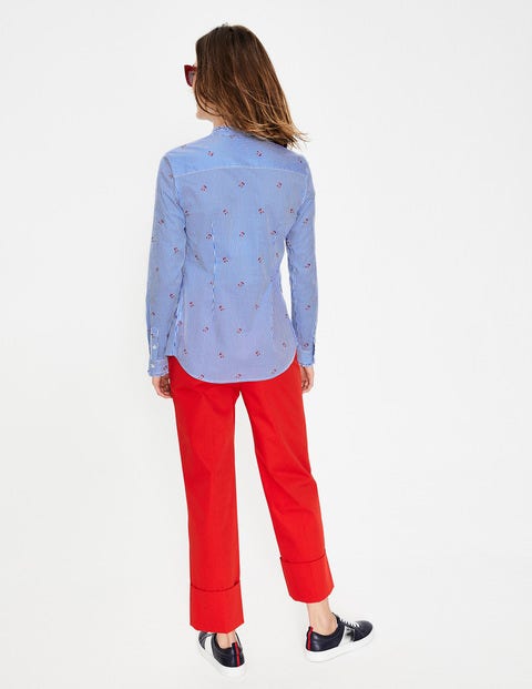 Mabel Shirt - Ivory Cherry Picking Mabel Shirt - Ivory Cherry Picking