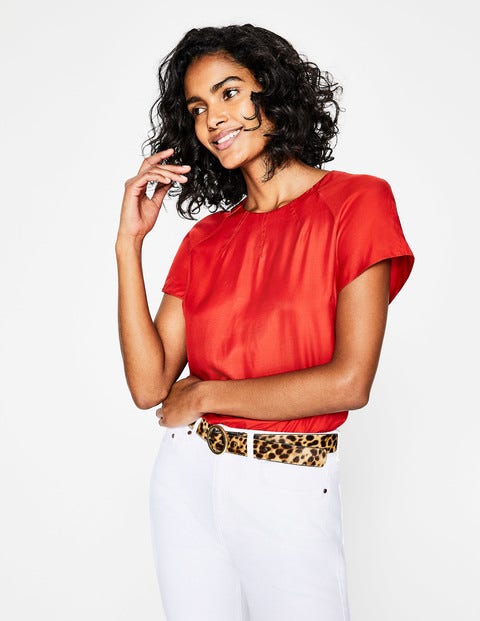 Daria Top - Post Box Red Daria Top - Post Box Red