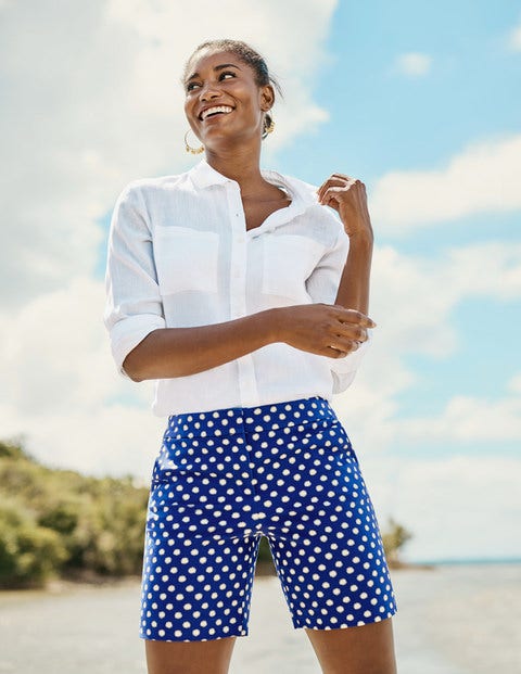 Richmond Shorts - Lapis Spot Star Richmond Shorts - Lapis Spot Star