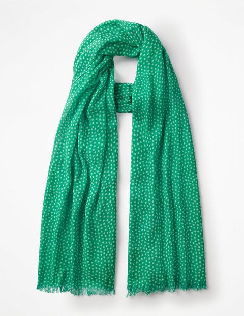 Printed Scarf - Herbarium and Ivory Printed Scarf - Herbarium and Ivory