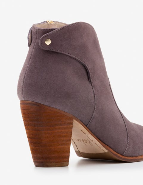 Hoxton Ankle Boots - Pewter Hoxton Ankle Boots - Pewter