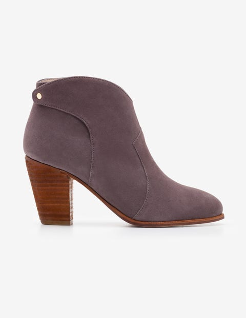 Hoxton Ankle Boots - Pewter Hoxton Ankle Boots - Pewter