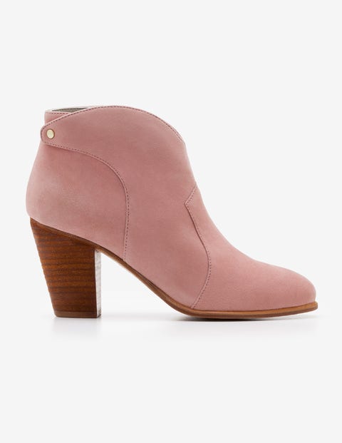 Hoxton Ankle Boots - Dark Chalky Pink Hoxton Ankle Boots - Dark Chalky Pink