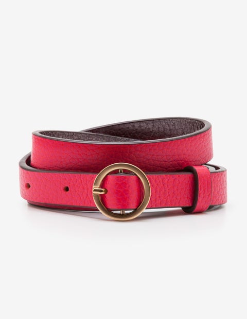 Skinny Waist Belt - Dark Rose Skinny Waist Belt - Dark Rose