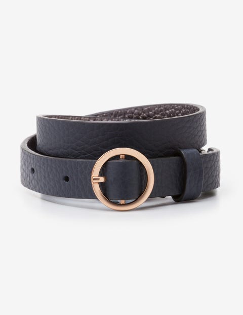 Skinny Waist Belt - Navy Skinny Waist Belt - Navy