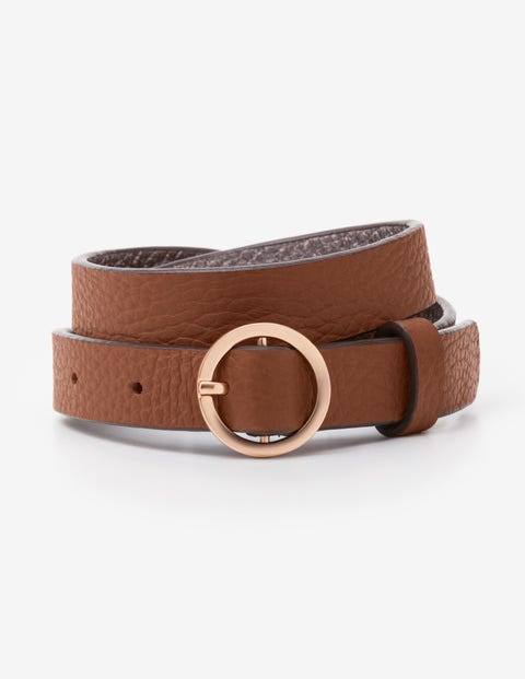 Skinny Waist Belt - Tan | Boden UK