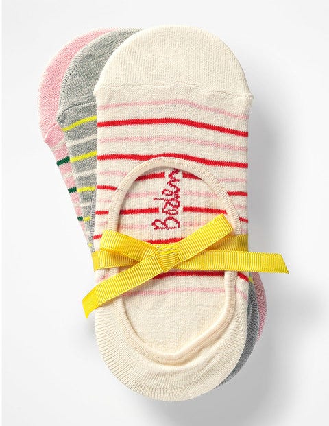 Three Pack Secret Socks - Mini Stripe Three Pack Secret Socks - Mini Stripe