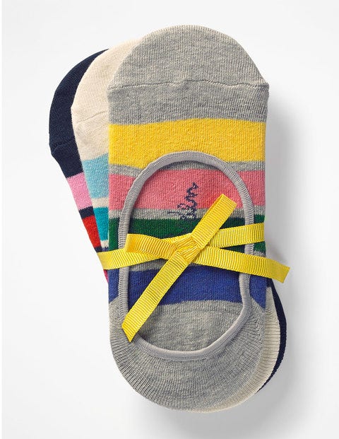 Three Pack Secret Socks - Rainbow Stripe Three Pack Secret Socks - Rainbow Stripe