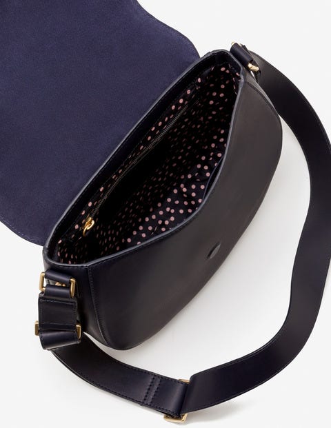 Lingfield Midi Saddle Bag - Navy Lingfield Midi Saddle Bag - Navy