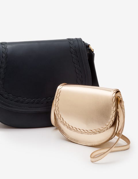 Lingfield Midi Saddle Bag - Navy Lingfield Midi Saddle Bag - Navy