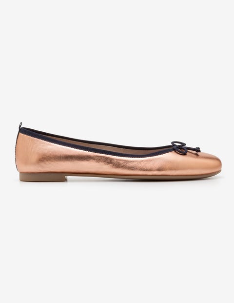 Ballerinas - Rose Gold Metallic Ballerinas - Rose Gold Metallic