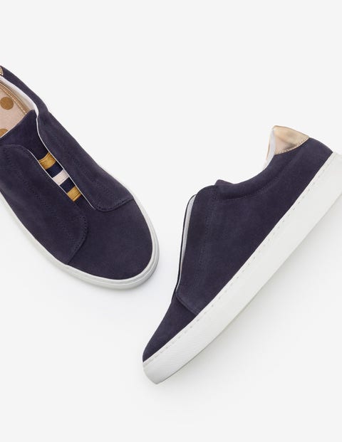 Slip-On Sneakers - Navy Slip-On Sneakers - Navy
