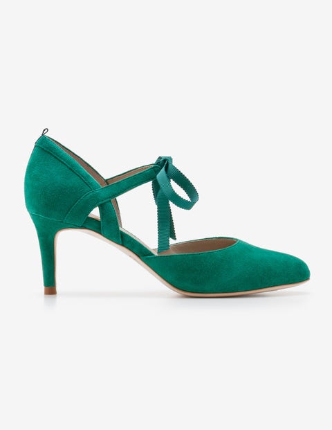 Chaussures Lavinia À Talons Mi-Hauts - Forêt Chaussures Lavinia À Talons Mi-Hauts - Forêt