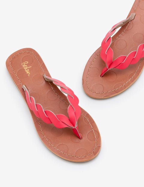 Clementine Flip Flops - Strawberry Split | Boden UK