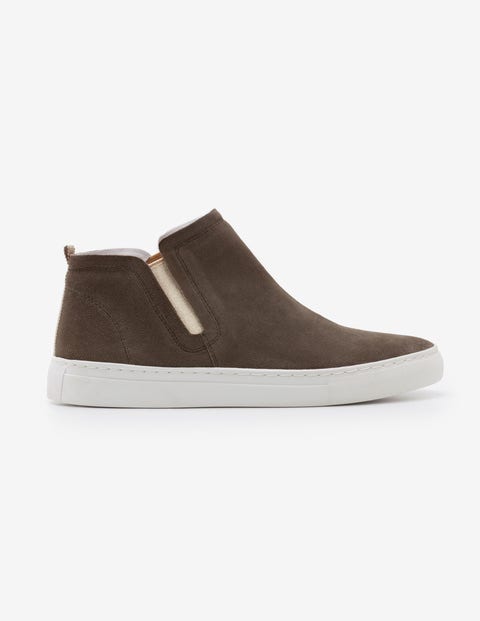 Knöchelhohe Turnschuhe - Klassisches Khaki Knöchelhohe Turnschuhe - Klassisches Khaki