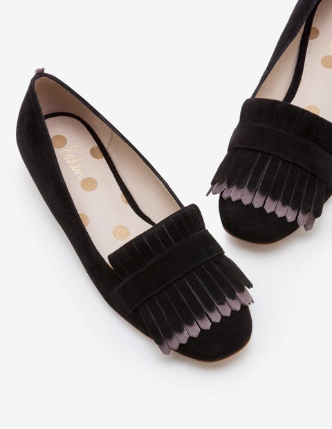 Mocassins Melody - Noir avec étain Mocassins Melody - Noir avec étain