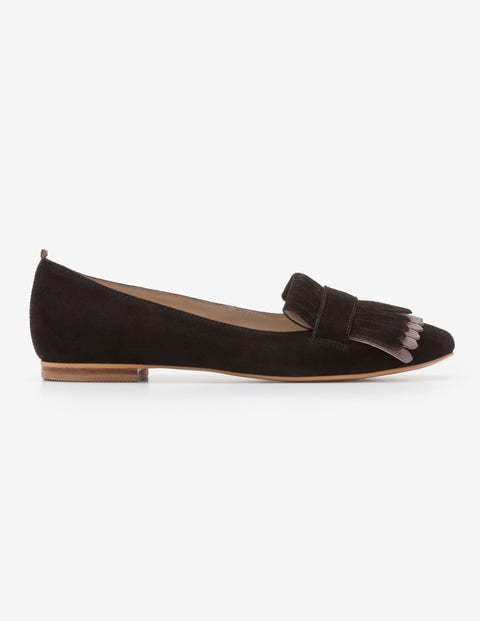 Mocassins Melody - Noir avec étain Mocassins Melody - Noir avec étain