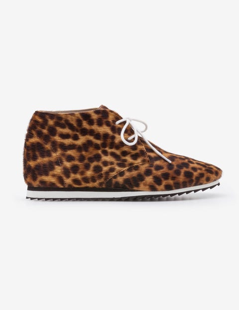 Ashbourne Stiefel - Hellbraun, Leopardenmuster Ashbourne Stiefel - Hellbraun, Leopardenmuster