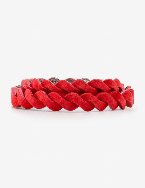 Woven Waist Belt - Red Pop Woven Waist Belt - Red Pop