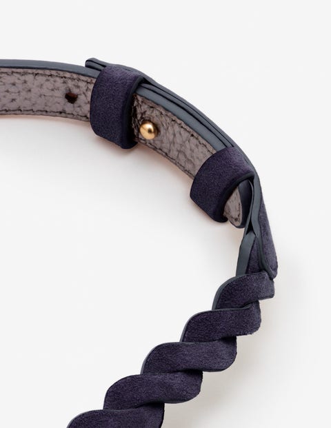 Woven Waist Belt - Navy Woven Waist Belt - Navy