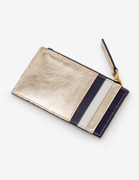 Coin & Card Holder - Gold Metallic Star Coin & Card Holder - Gold Metallic Star