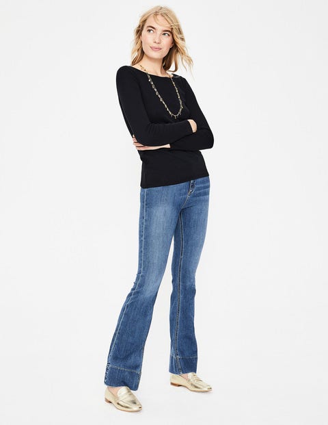 Essential Boatneck - Black Essential Boatneck - Black