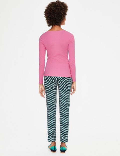 Essential Boatneck - Candy Stick Essential Boatneck - Candy Stick