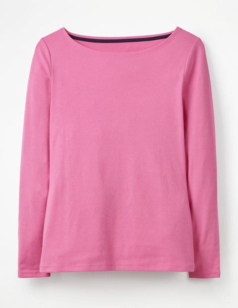 Essential Boatneck - Candy Stick Essential Boatneck - Candy Stick