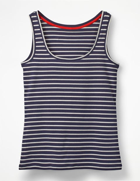 Essential Tank - Navy/Ivory Essential Tank - Navy/Ivory