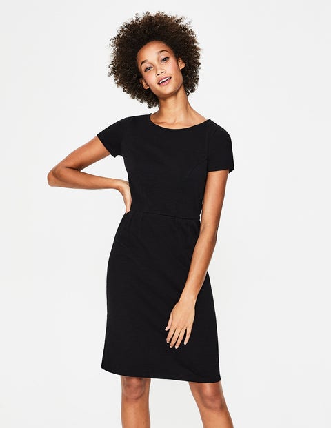 Phoebe Jerseykleid - Schwarz Phoebe Jerseykleid - Schwarz
