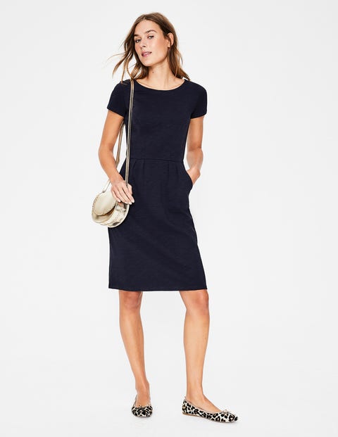 Phoebe Jersey Dress - Navy Phoebe Jersey Dress - Navy