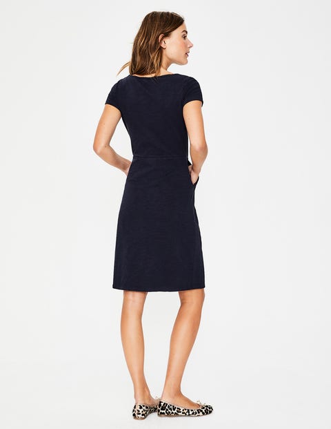 Phoebe Jersey Dress - Navy Phoebe Jersey Dress - Navy